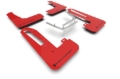Picture of Rally Armor RAL UR Red Flap/Blk Logo Mud Flaps - MF97-UR-RD-BLK