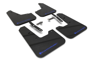 Picture of Rally Armor RAL UR Blk Flap/Blue Logo Mud Flaps - MF21-UR-BLK-BL