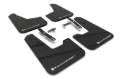 Picture of Rally Armor RAL UR Blk Flap/Wht Logo Mud Flaps - MF21-UR-BLK-WH