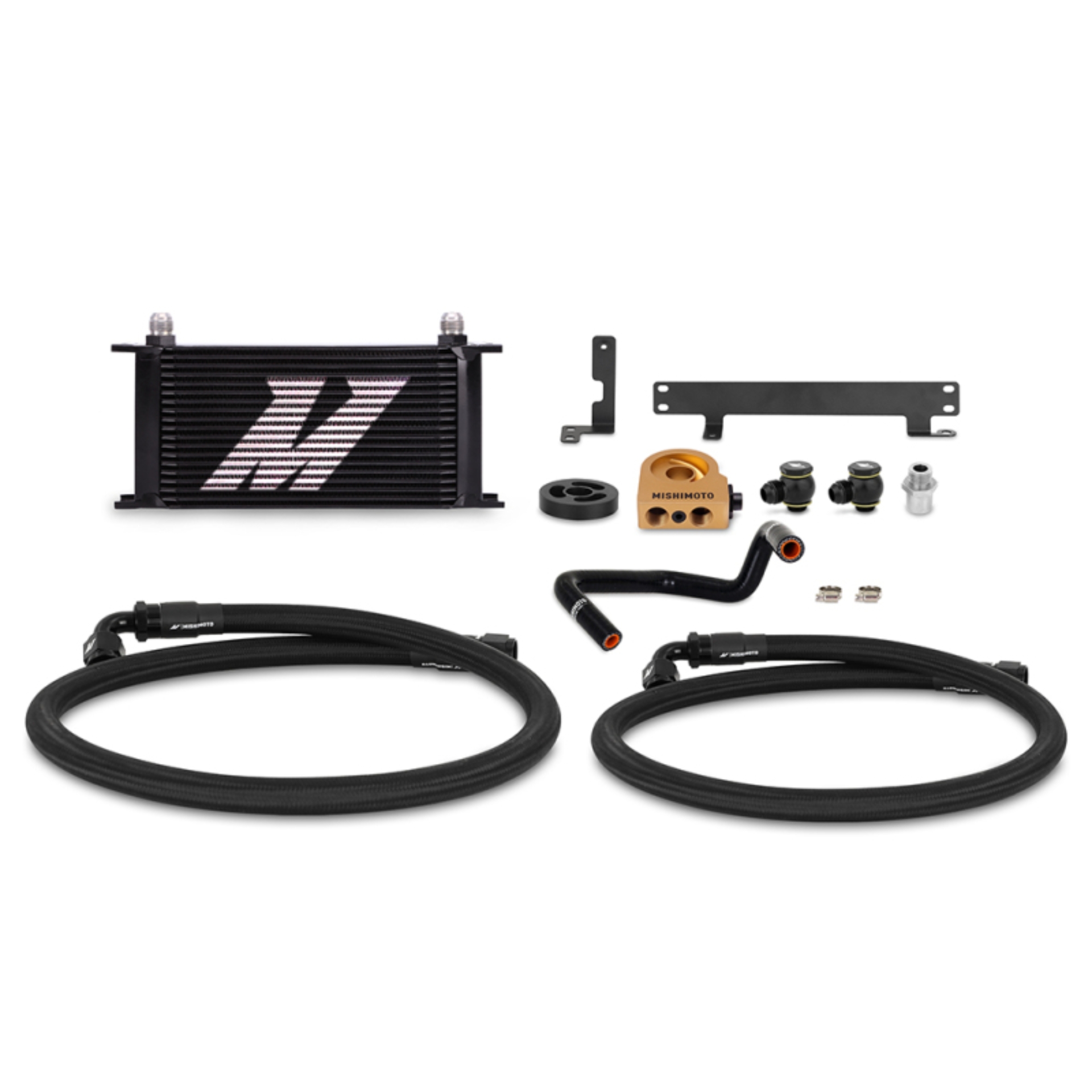 Picture of Mishimoto MM Oil Cooler-Kits-Tstat - MMOC-WRX-22TBK