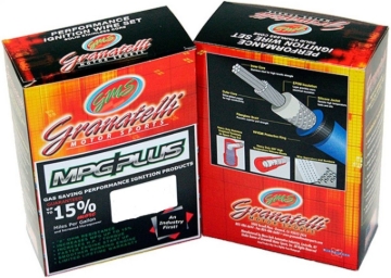 Picture of Granatelli Motor Sports GMS Performance Ignition Wires Spark Plug Wire Sets - 28-2116HTBL