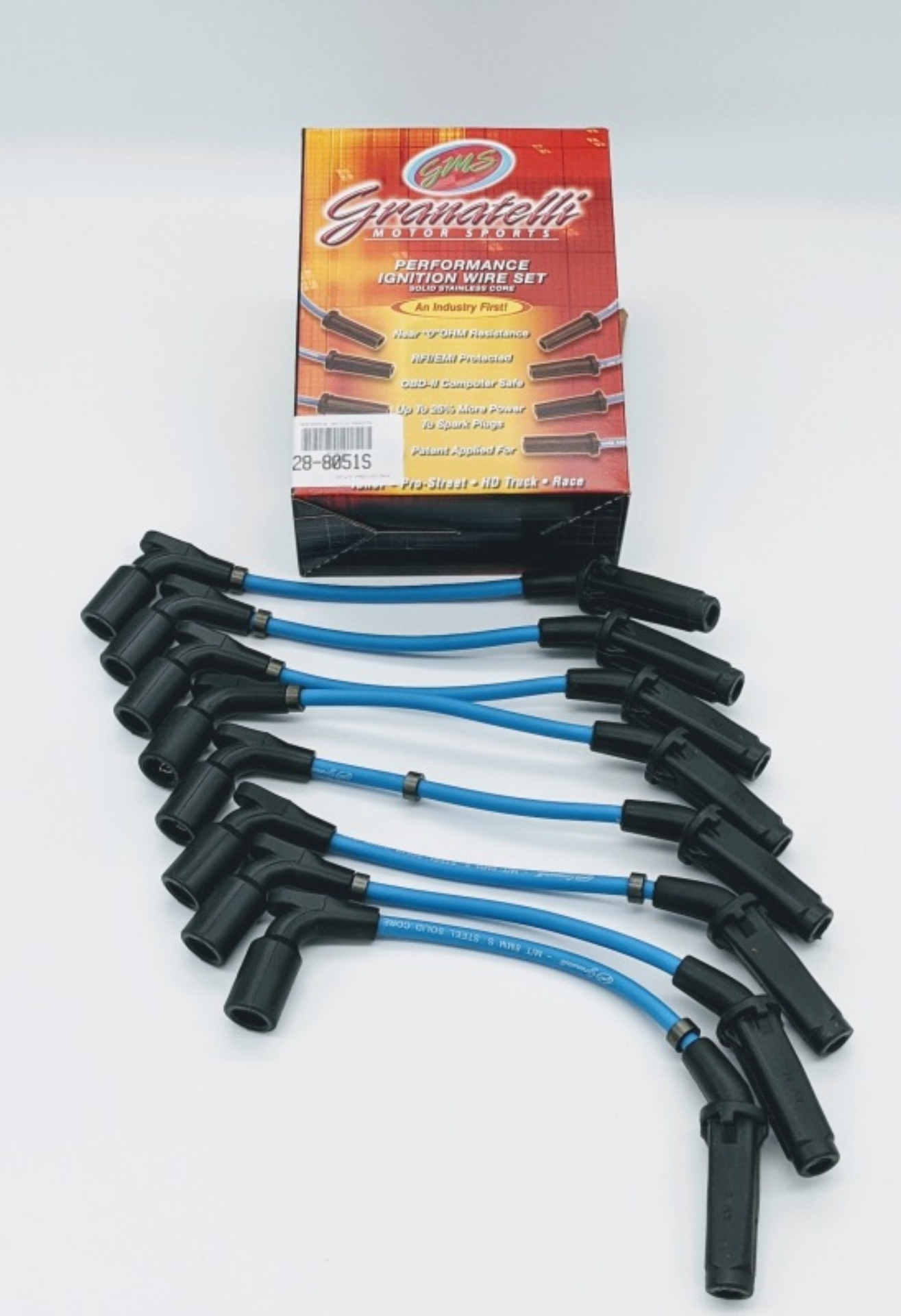 Picture of Granatelli Motor Sports GMS Wire Connection Kits Spark Plug Wire Sets - 28-8051S