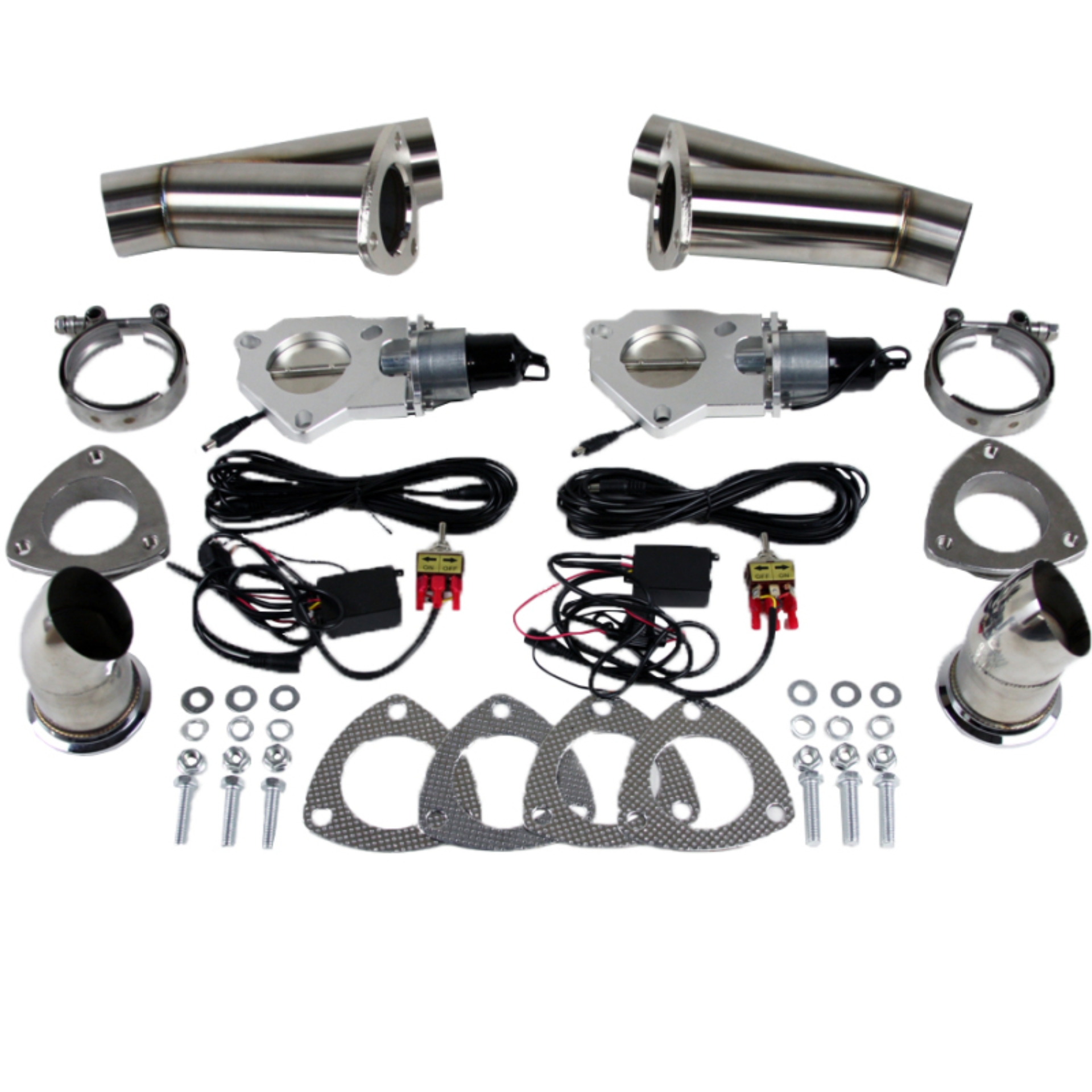 Picture of Granatelli Motor Sports GMS Electronic Exhaust Cutouts - 307525K