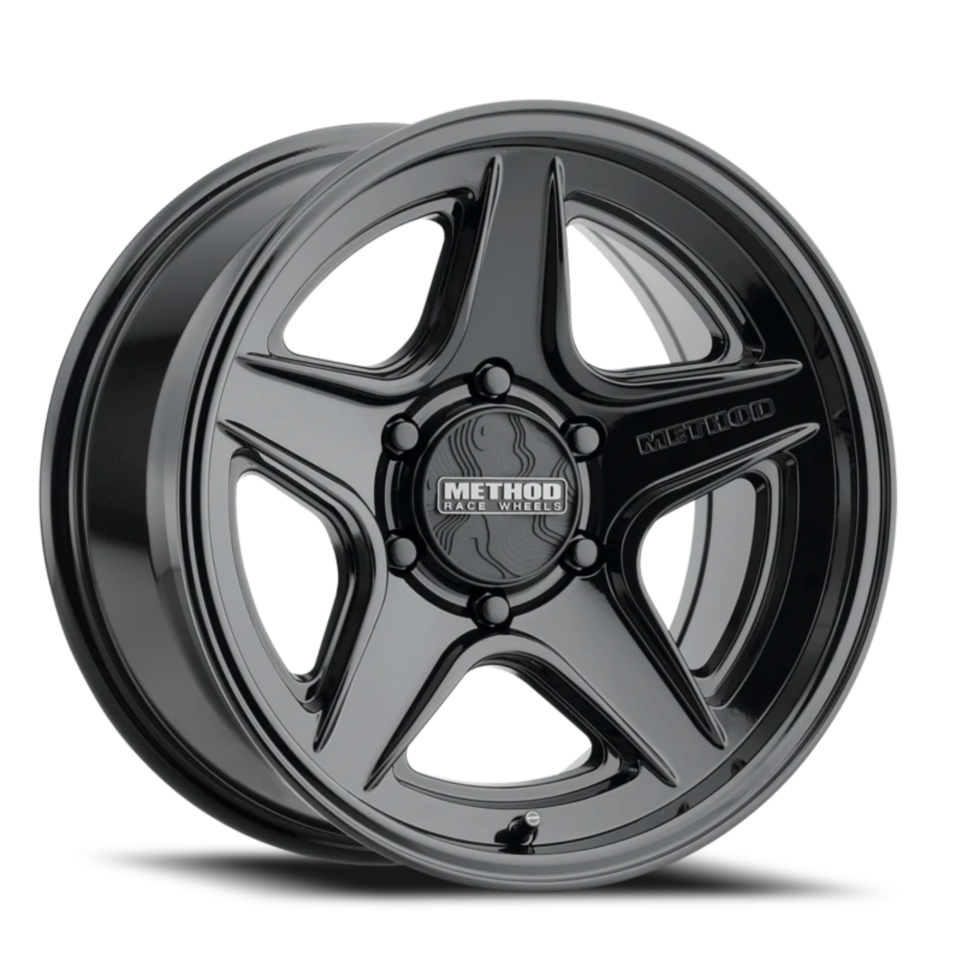 Picture of Method MR319 17x8.5 -0mm Offset 6x5.5 BP 106.25mm CB Gloss Black Wheel