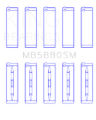 Picture of King Engine Bearings KING Main Bearings - MB5880SM