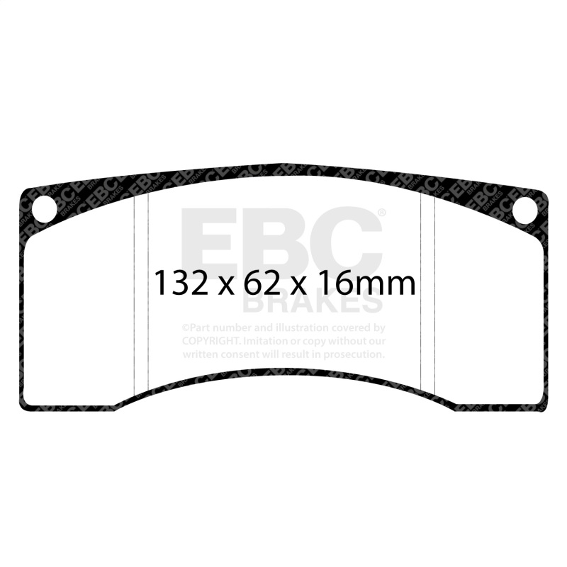 Picture of EBC SR-11 Brake Pad Sets - DP8016.25SR11