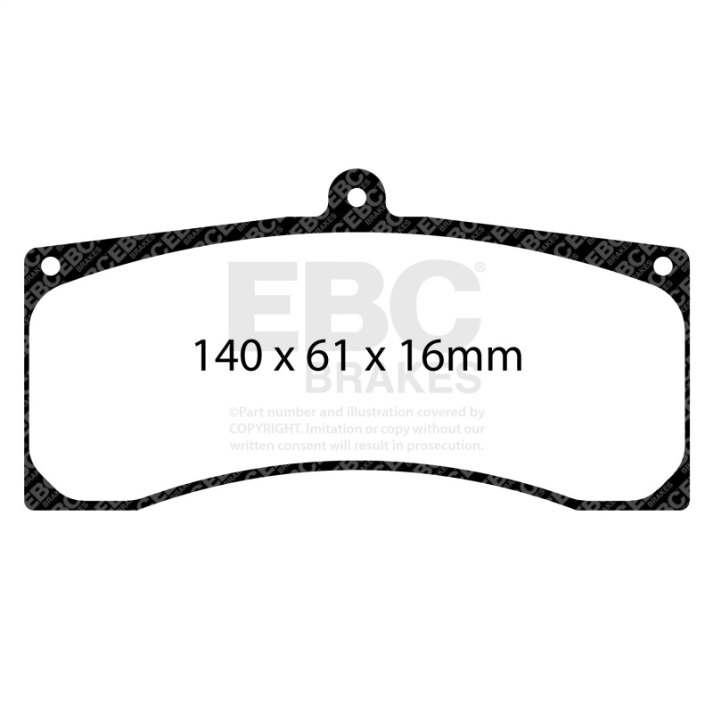 Picture of EBC SR-11 Brake Pad Sets - DP8084.16SR11