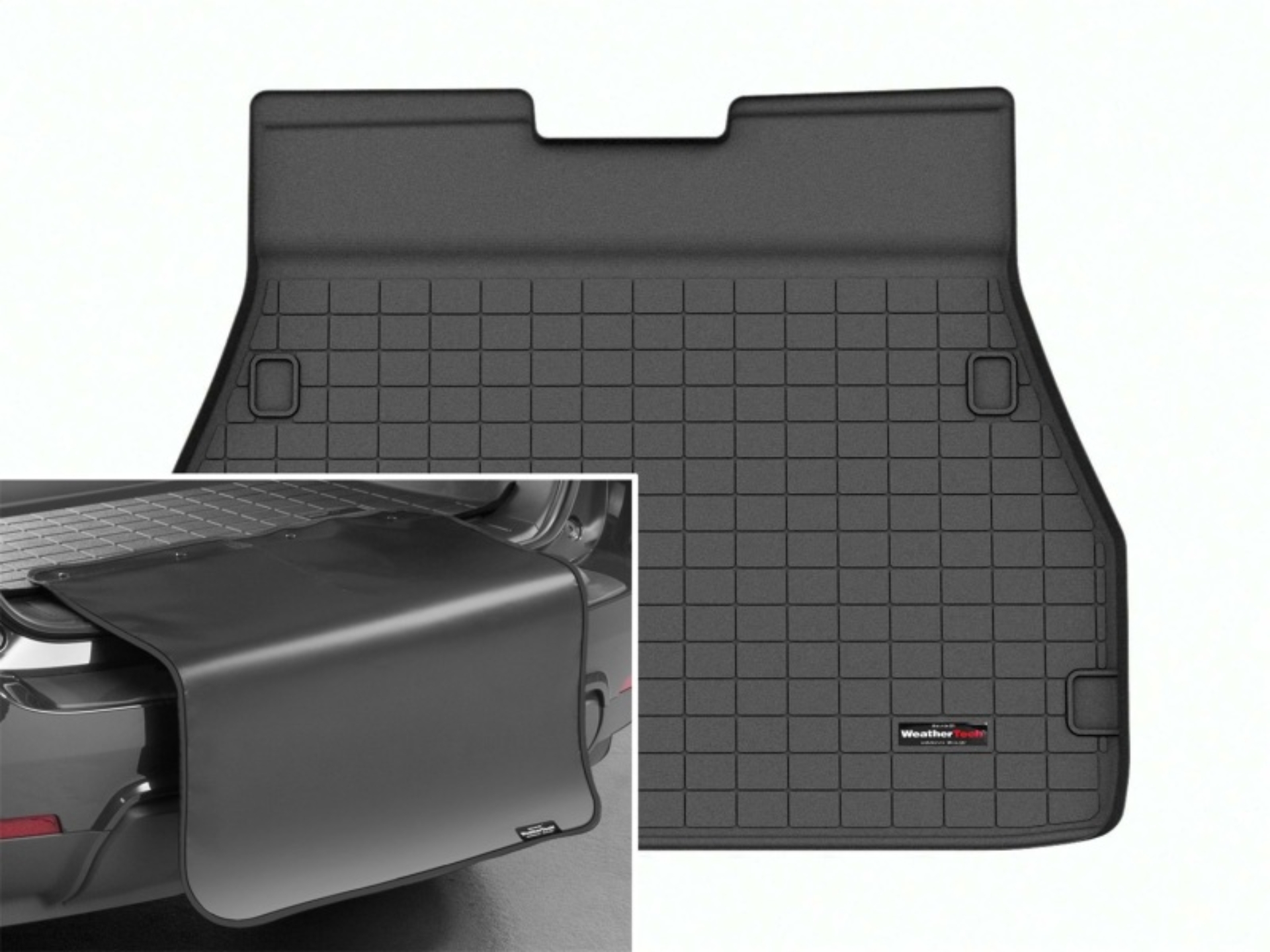 Picture of WeatherTech WT Cargo Liners-Black Floor Mats - 401573SK