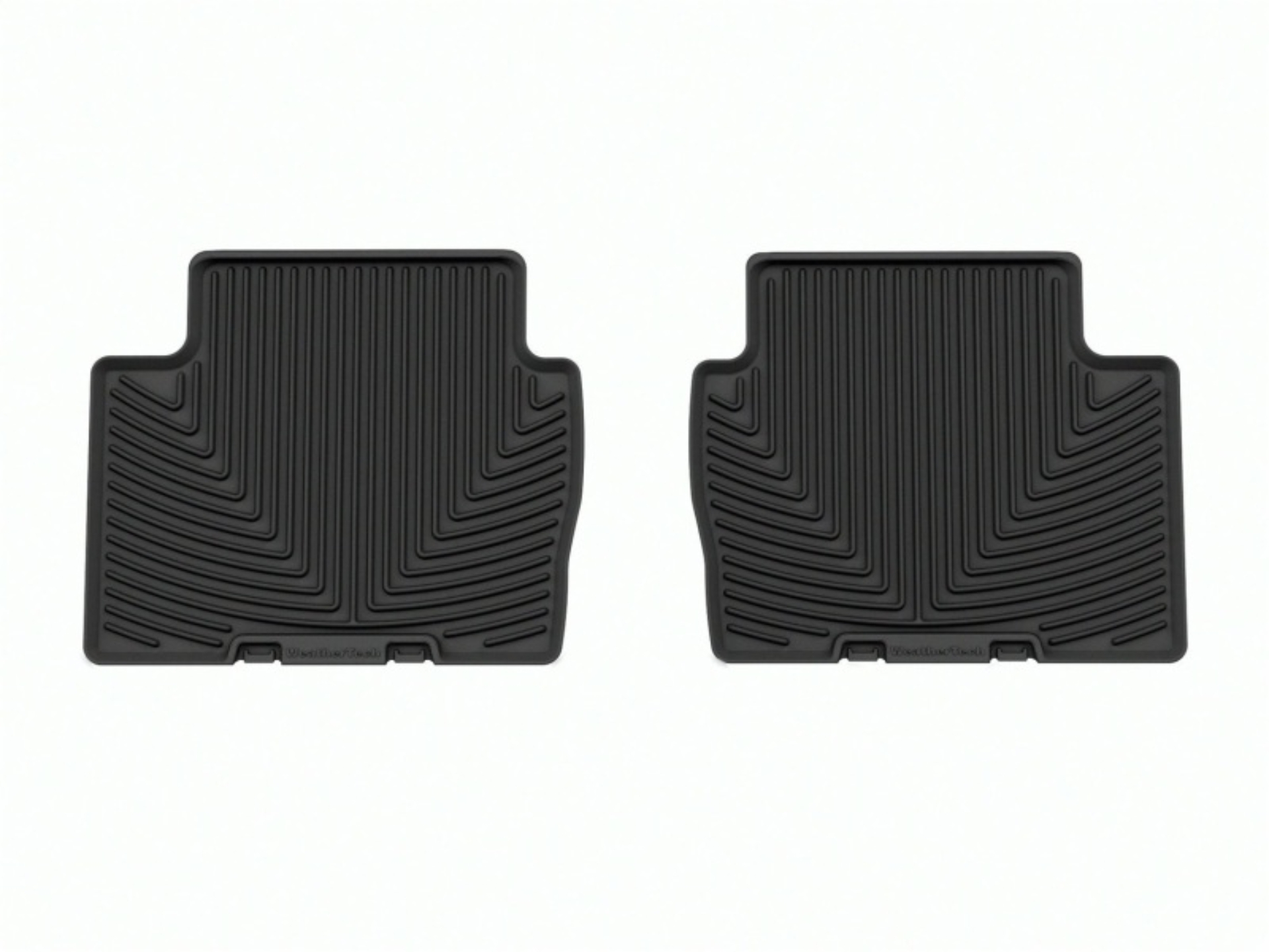 Picture of WeatherTech WT Rubber Mats-Rear-Blk Floor Mats - W618