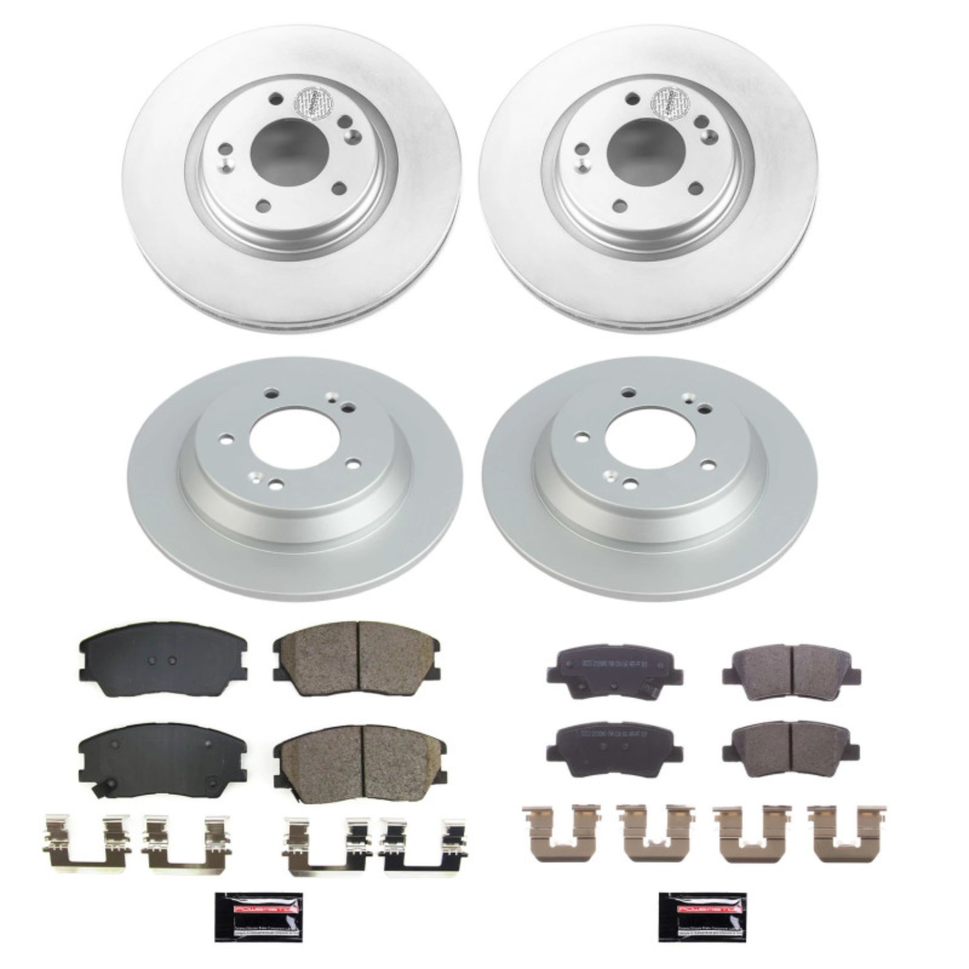 Picture of PowerStop PSB Z17 Evolution Coated Kit Brake Kits - CRK8695