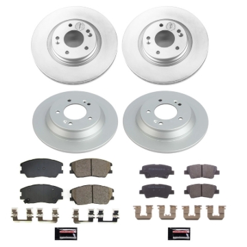 Picture of PowerStop PSB Z17 Evolution Coated Kit Brake Kits - CRK8695
