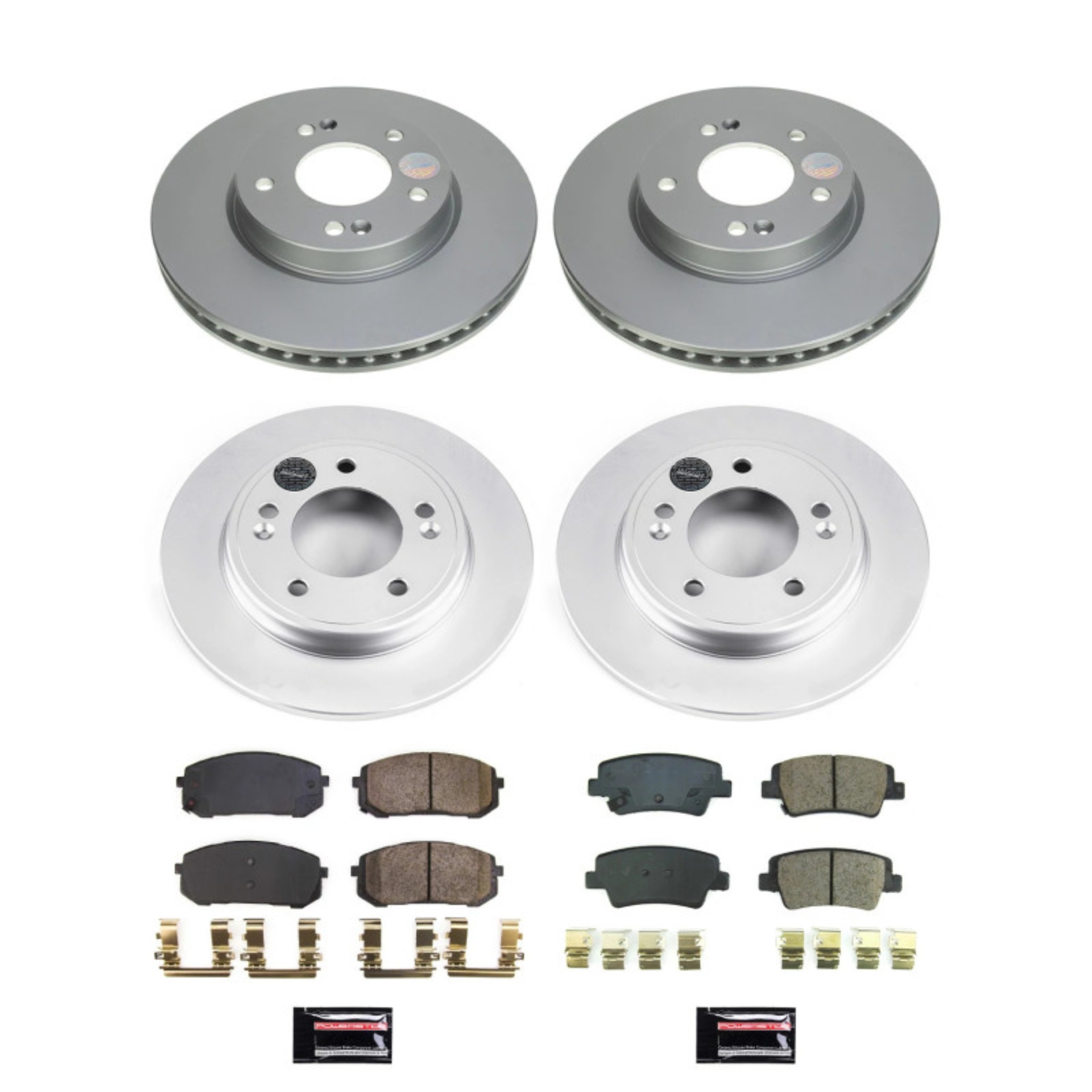 Picture of PowerStop PSB Z17 Evolution Coated Kit Brake Kits - CRK8808