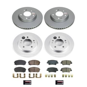 Picture of PowerStop PSB Z17 Evolution Coated Kit Brake Kits - CRK8808