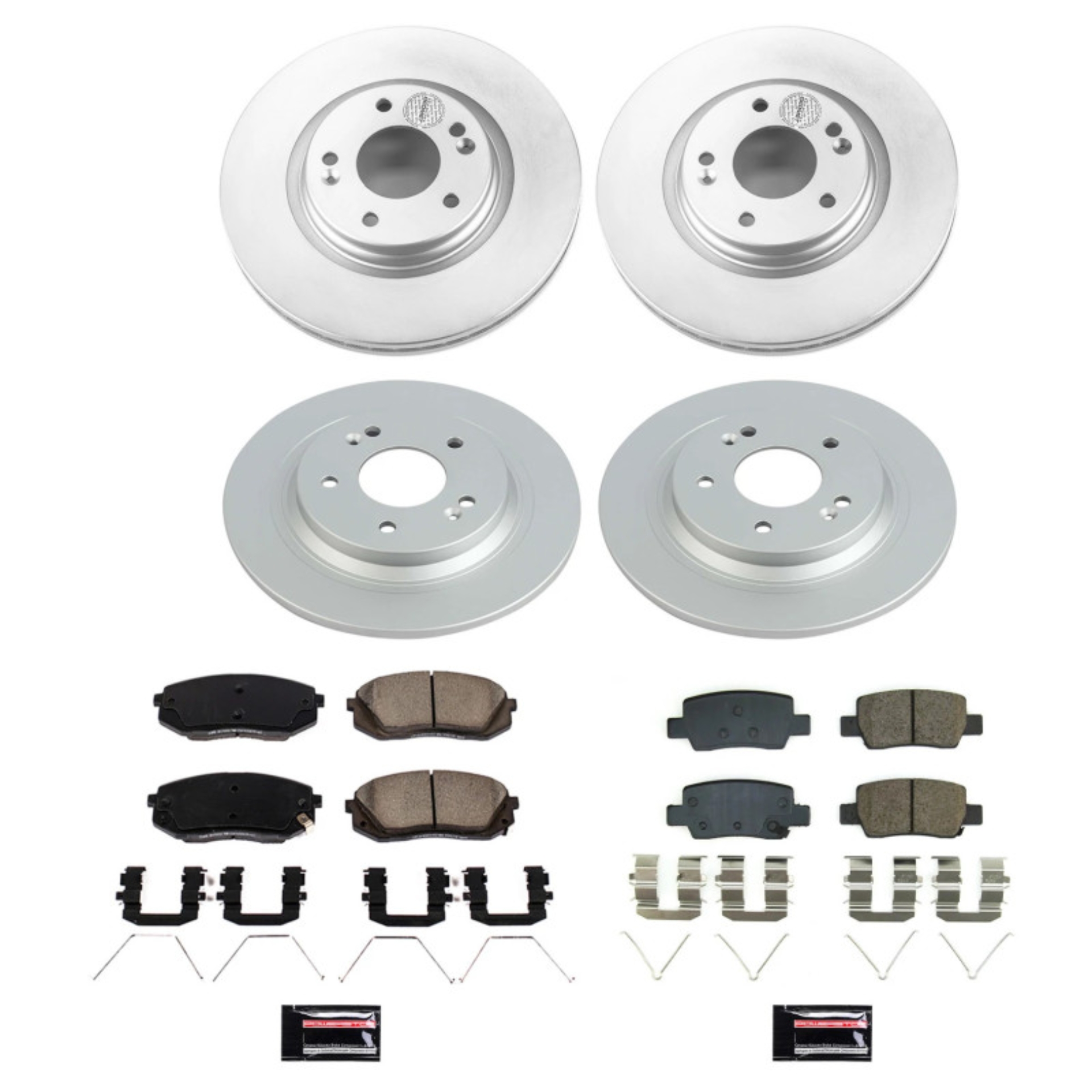Picture of PowerStop PSB Z17 Evolution Coated Kit Brake Kits - CRK8811
