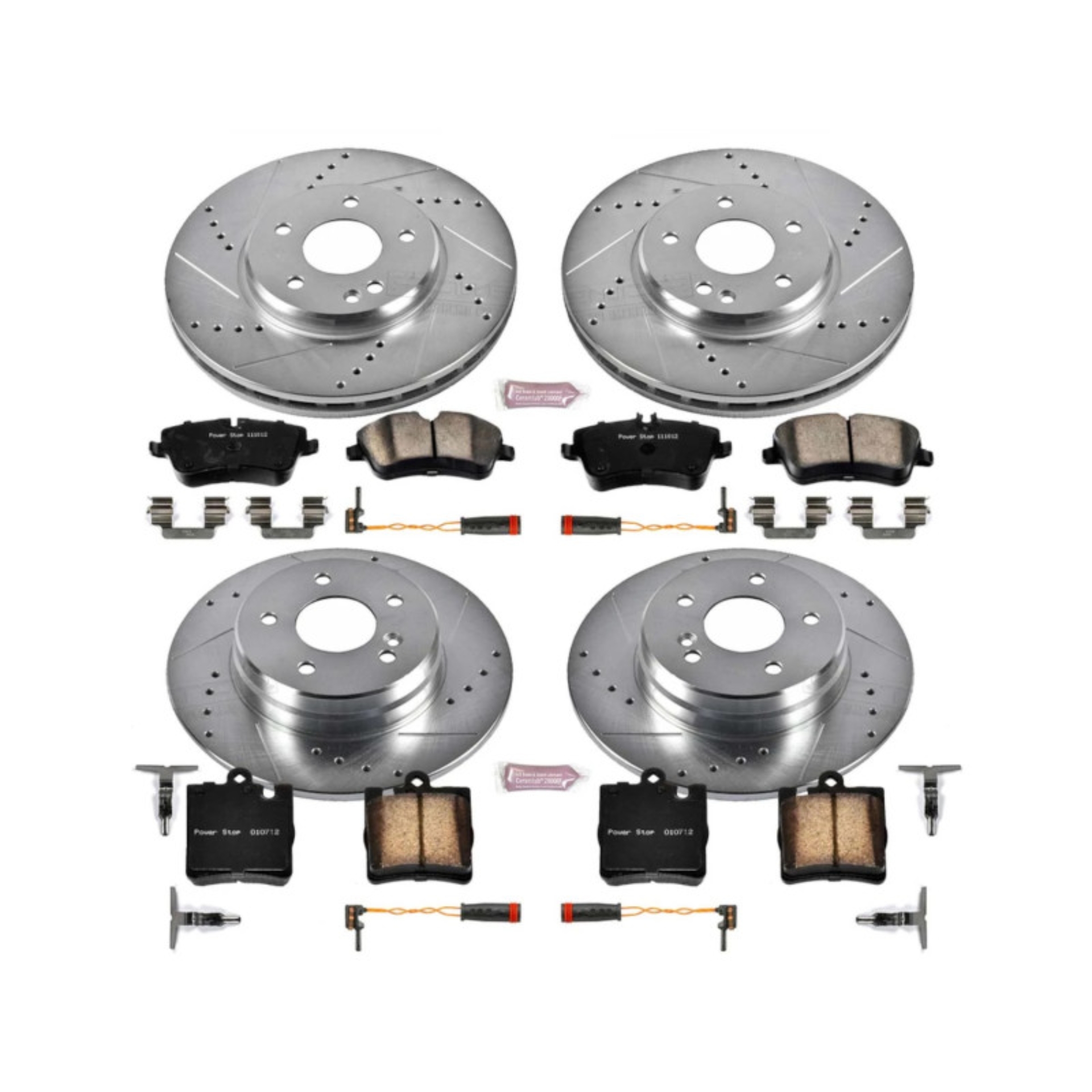 Picture of Power Stop 2003 Mercedes-Benz C230 Front & Rear Z23 Evolution Sport Brake Kit