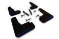 Picture of Rally Armor RAL UR Blk Flap/Blue Logo Mud Flaps - MF91-UR-BLK-BL