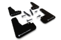 Picture of Rally Armor RAL UR Blk Flap/Wht Logo Mud Flaps - MF91-UR-BLK-WH