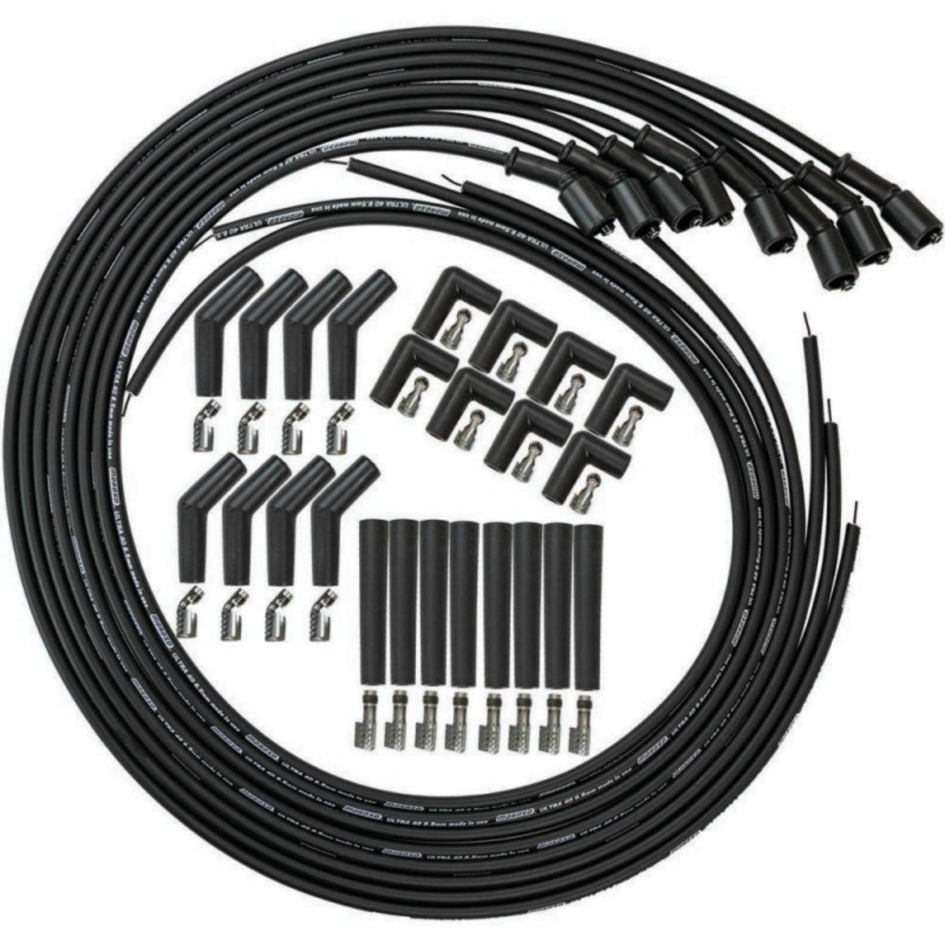 Picture of Moroso MOR Ignition-Wire Set Spark Plug Wire Sets - 73749