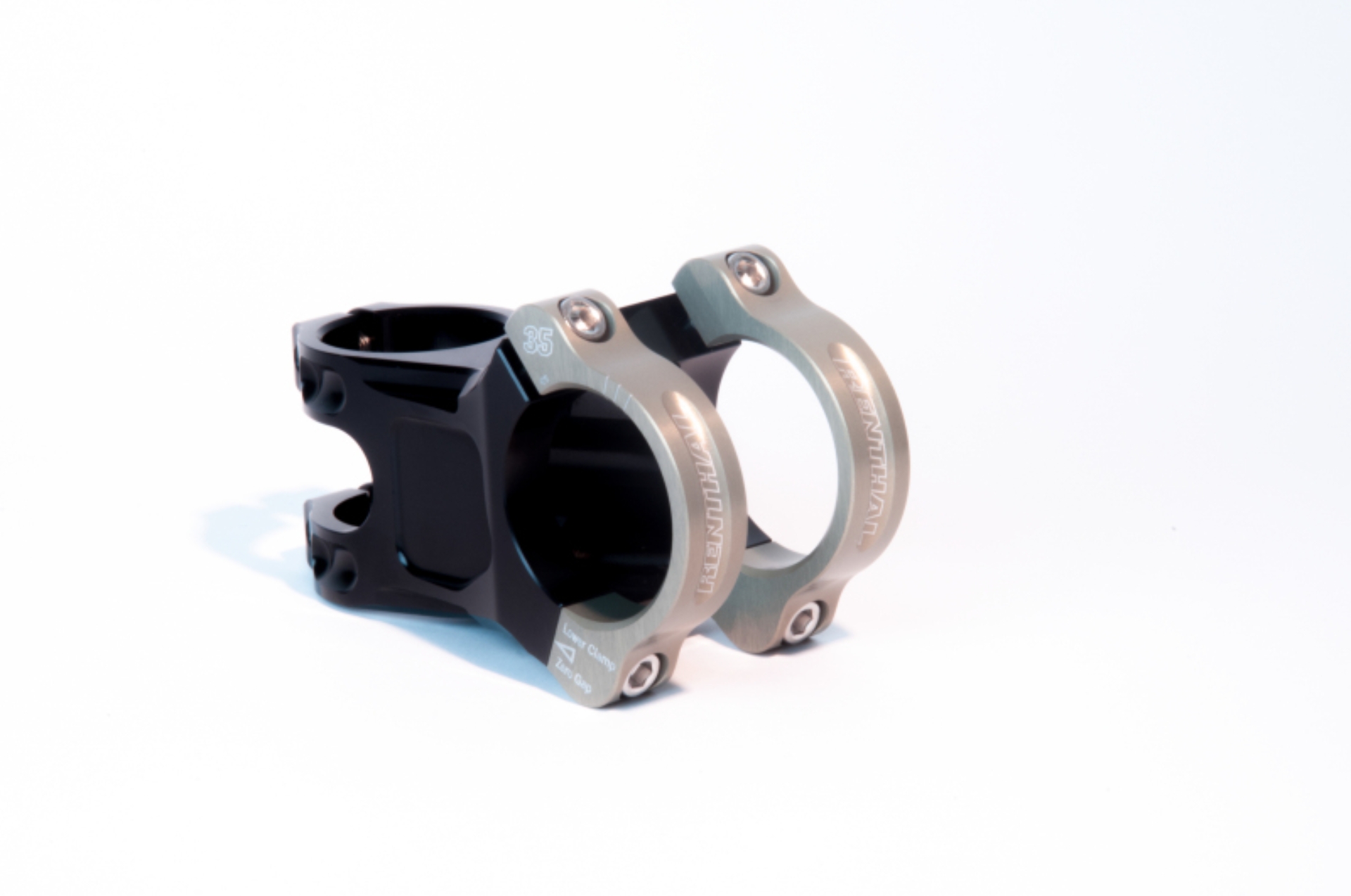 Picture of Renthal REN Clamps Triple Clamp / Trees - STM120-BKAG