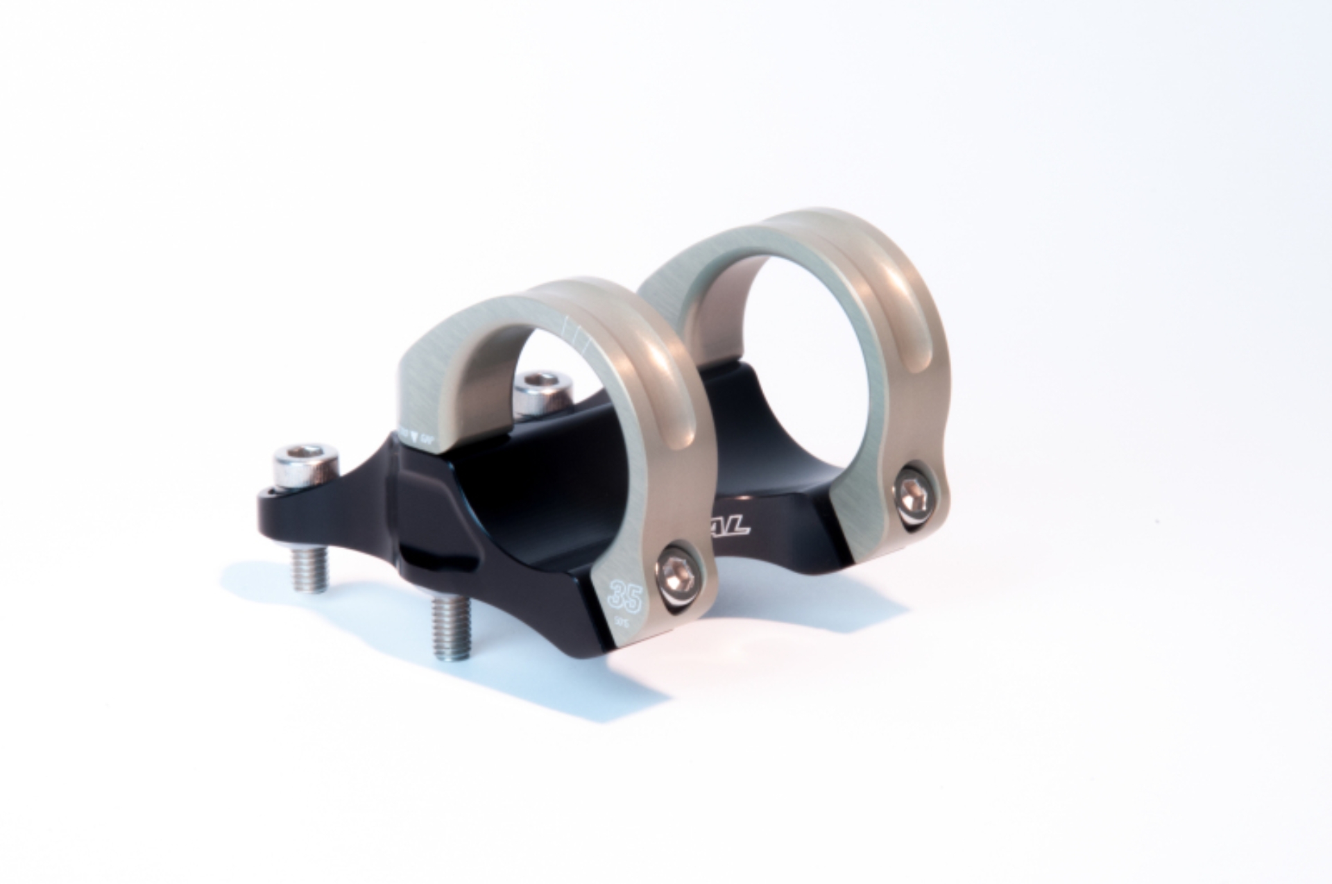 Picture of Renthal REN Clamps Triple Clamp / Trees - STM114-BKAG
