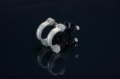 Picture of Renthal REN Clamps Triple Clamp / Trees - STM118-BKAG