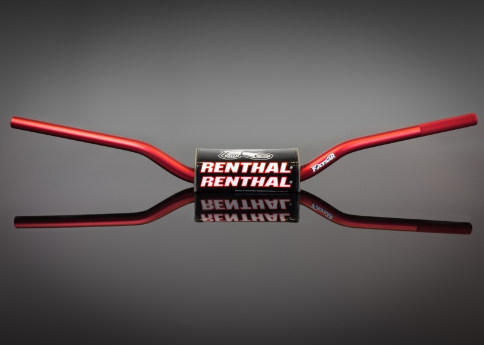 Picture of Renthal REN Fat Bar Handlebars - 839-01-RD
