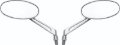 Picture of BikeMaster BKM Mirrors C Side Mirrors - 600806