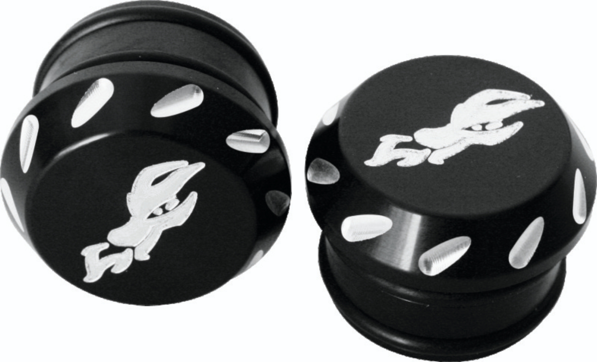 Picture of DragonFire Racing DFR Billet Tube Endcap Bumper Accessories - 521003