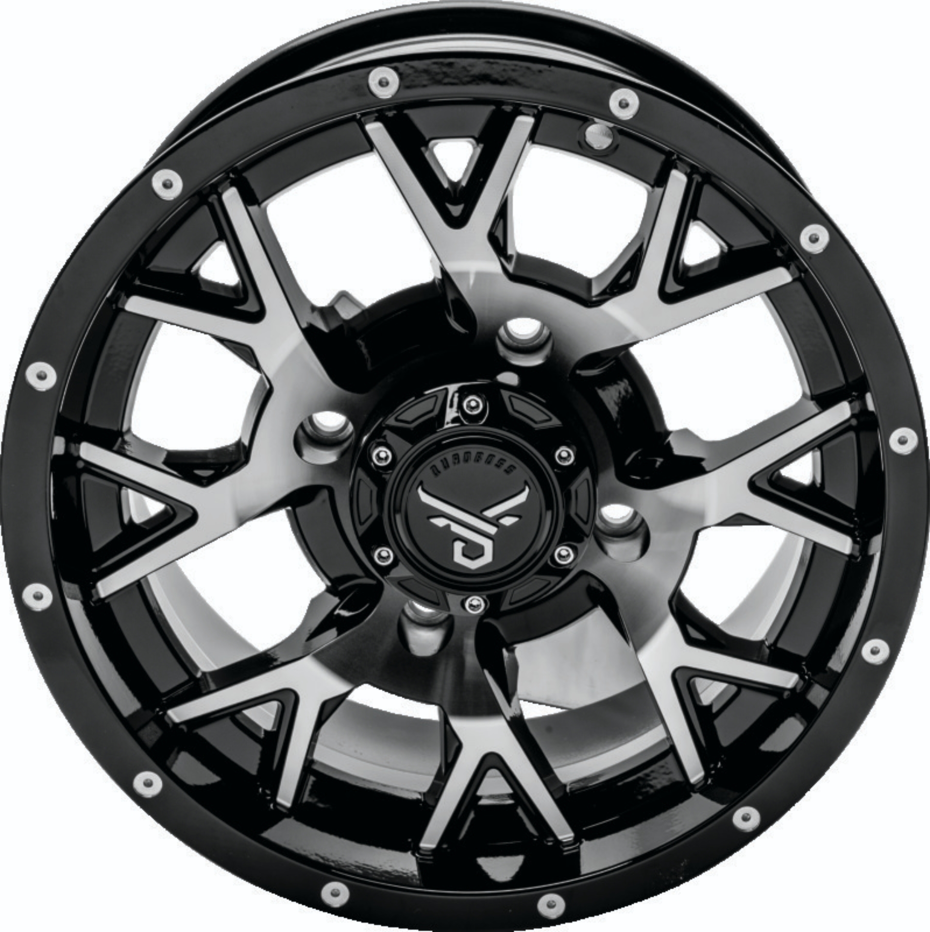 Picture of QuadBoss QBS Barbwire Wheels - 608575