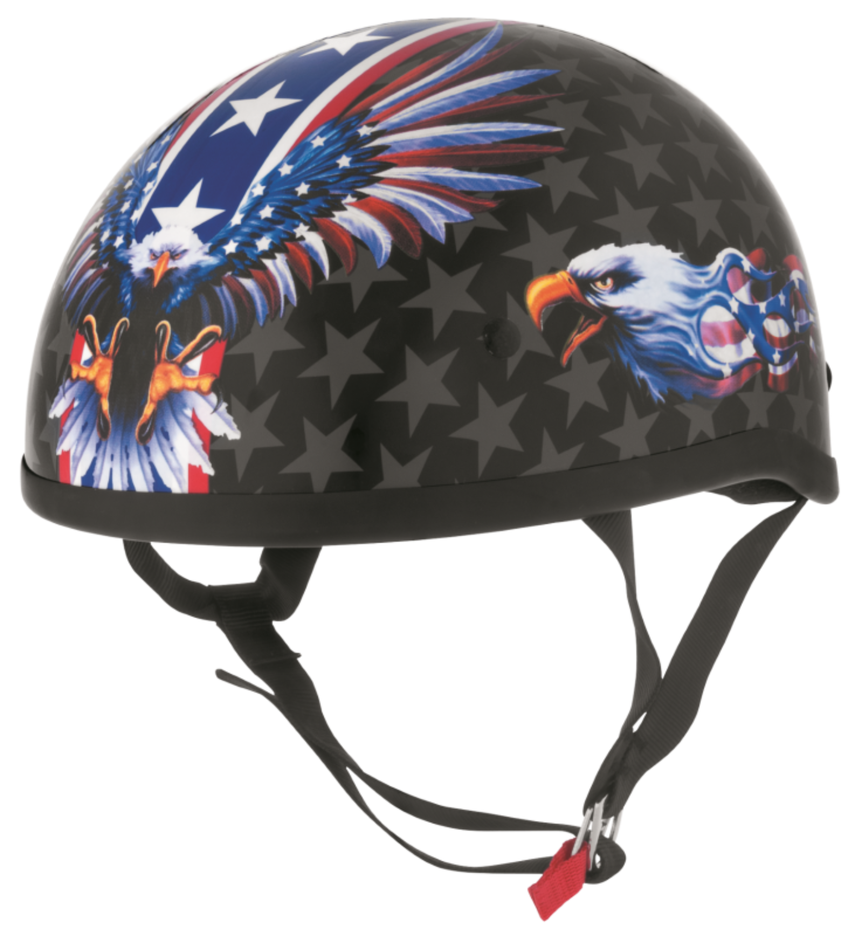 Picture of Bikers Choice BKC Original US Flame Eagle Helmet Helmets and Accessories - 646988