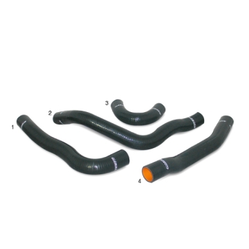 Picture of Mishimoto MM Silicone Hose-Radiator Radiator Hoses - MMHOSE-EVO-10BK