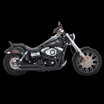 Picture of Vance and Hines VAH Twin Slash Slip-Ons Motorcycle Slip-On - 46845