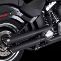 Picture of Vance and Hines VAH Twin Slash Slip-Ons Motorcycle Slip-On - 46343