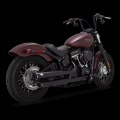 Picture of Vance and Hines VAH Twin Slash Slip-Ons Motorcycle Slip-On - 46376