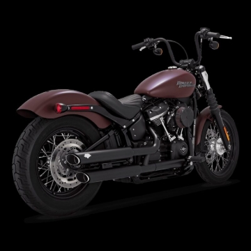 Picture of Vance and Hines VAH Twin Slash Slip-Ons Motorcycle Slip-On - 46376