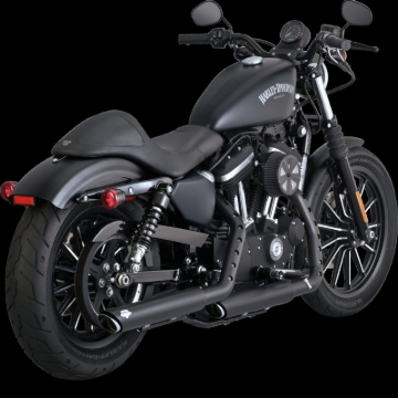 Picture of Vance and Hines VAH Twin Slash Slip-Ons Motorcycle Slip-On - 46361