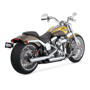 Picture of Vance and Hines VAH Twin Slash Slip-Ons Motorcycle Slip-On - 16335