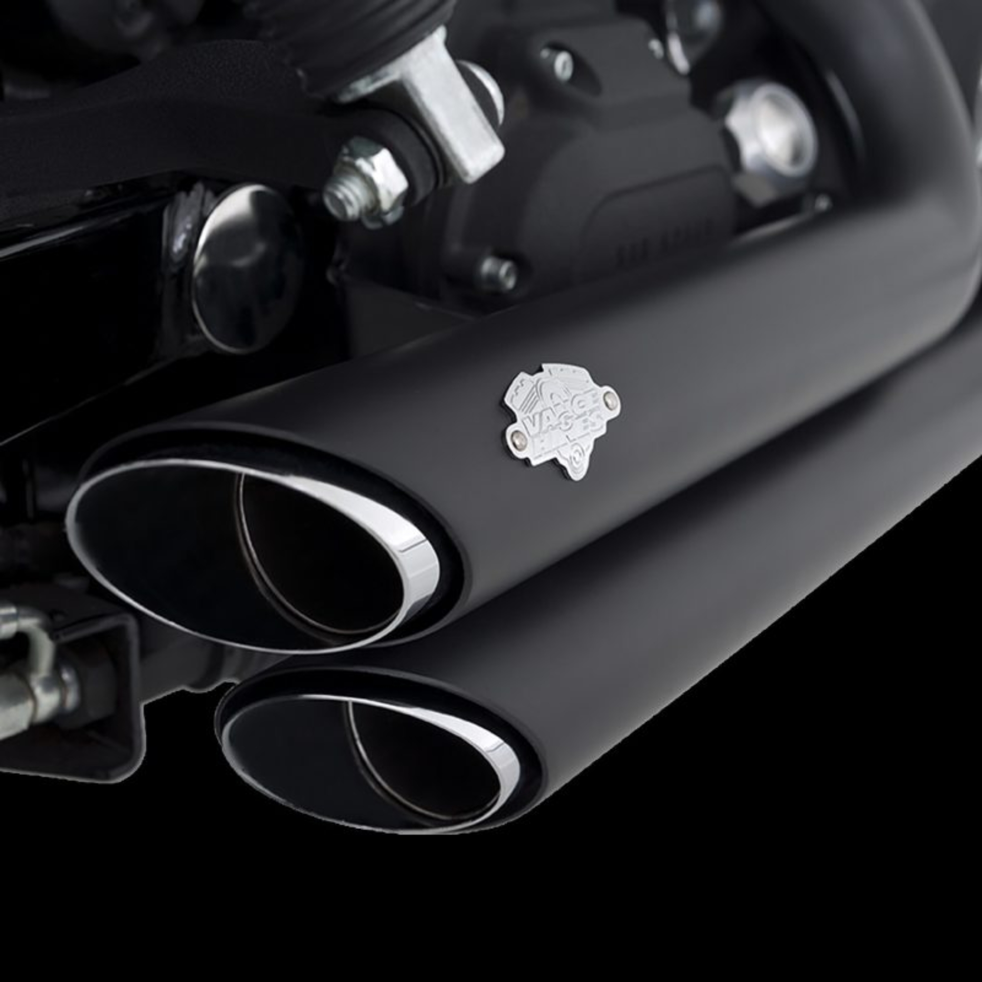 Picture of Vance & Hines HD Dyna 06-11 Shortshots Staggered Bl PCX Full System Exhaust