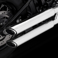 Picture of Vance and Hines VAH Twin Slash Slip-Ons Motorcycle Slip-On - 16335