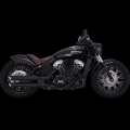 Picture of Vance and Hines VAH Twin Slash Slip-Ons Motorcycle Slip-On - 48323