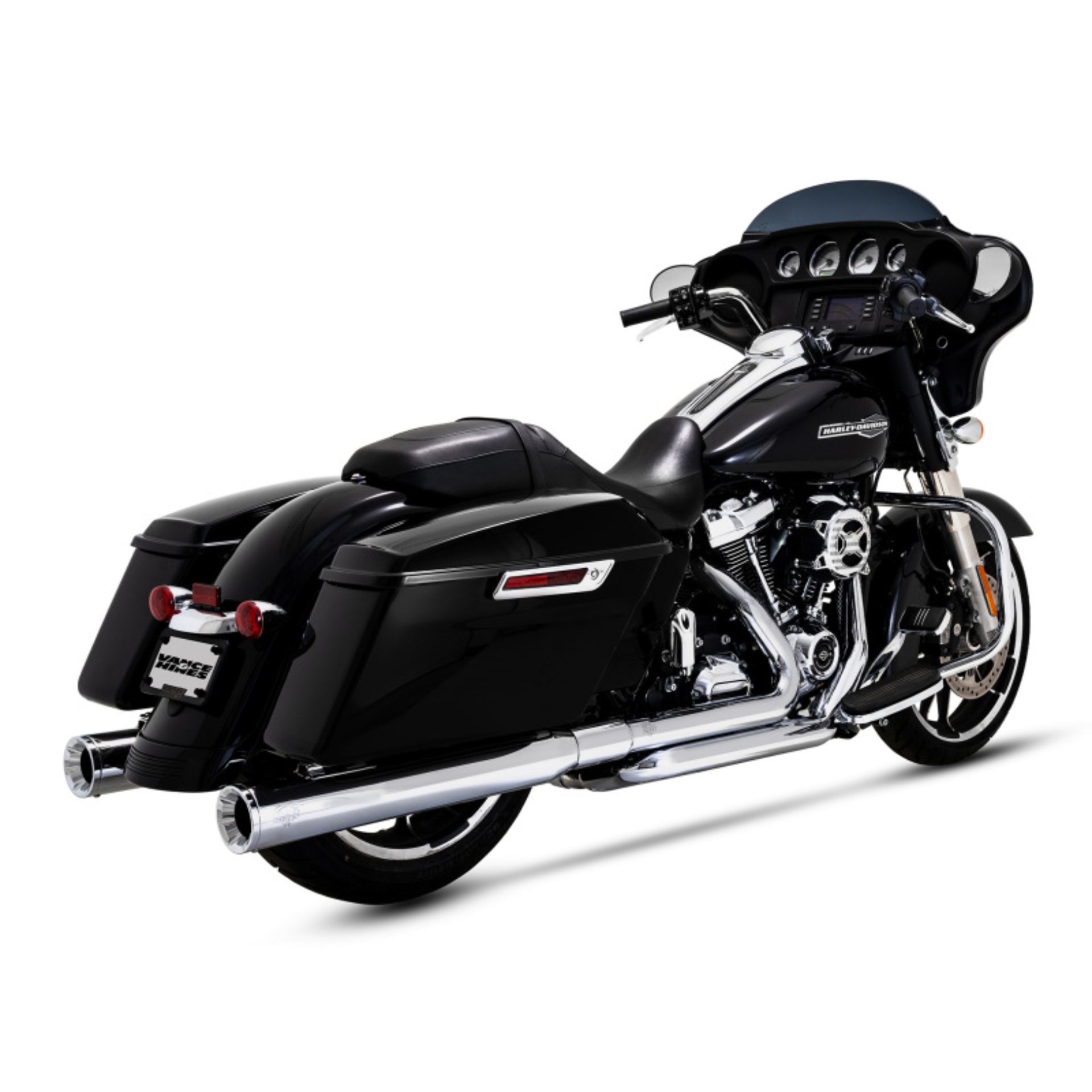 Picture of Vance and Hines VAH Dresser Duals Headers Motorcycle Headers - 17351