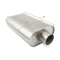 Picture of Mishimoto MM Universal Muffler - MMEXH-MF-3COBR