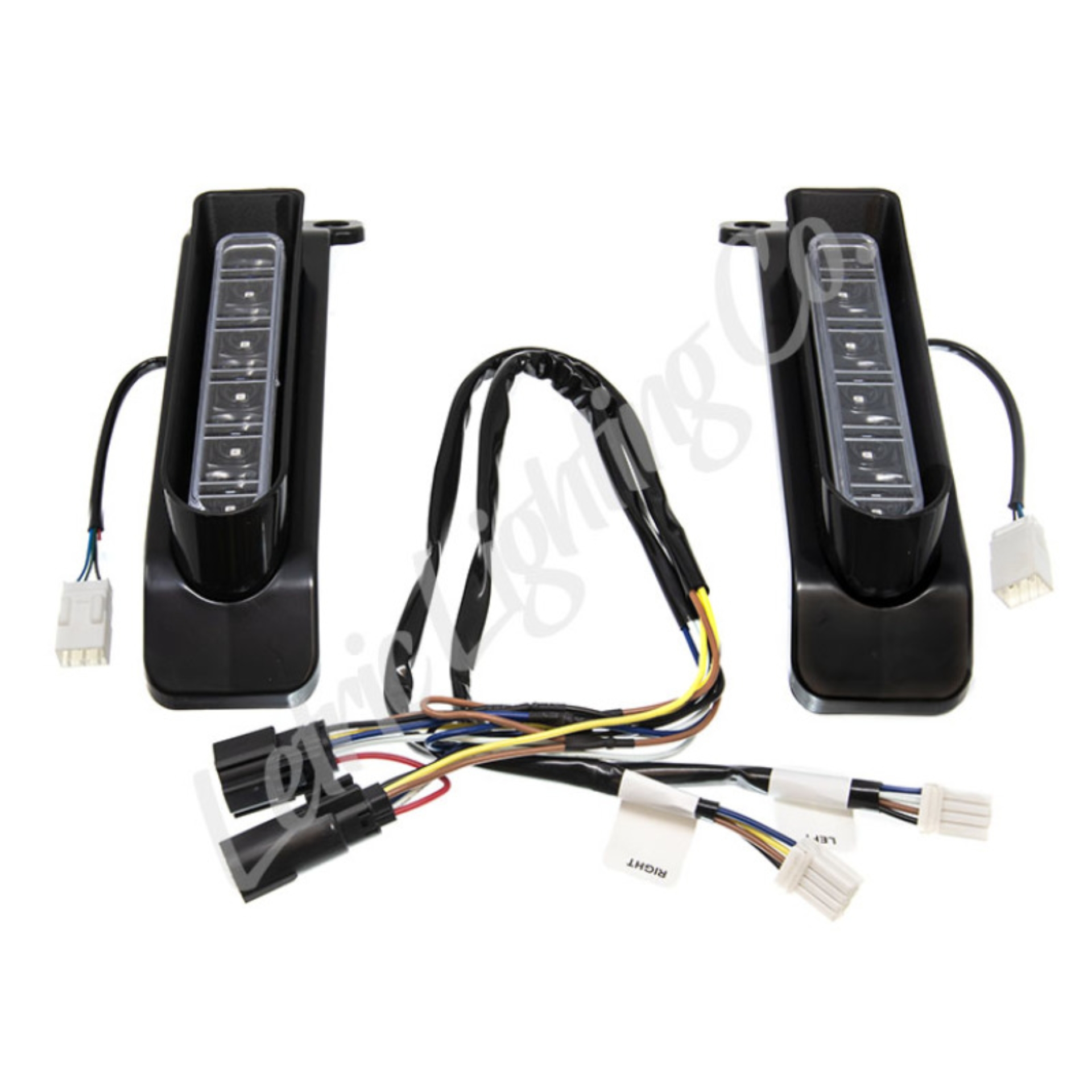 Picture of Letric Lighting LET Saddlebag Lights Light Accessories and Wiring - LLC-PSBF-B