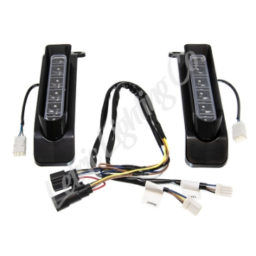 Picture of Letric Lighting LET Saddlebag Lights Light Accessories and Wiring - LLC-PSBF-B
