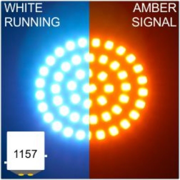 Picture of Letric Lighting LET Bullet Turn Signal Inserts Light Accessories and Wiring - LLC-B7WA