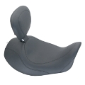 Picture of Mustang Motorcycle MMP Solo with Driver Backrest Original Solo Motorcycle Seats - 79804