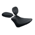 Picture of Mustang Motorcycle MMP Solo with Driver Backrest Diamond Solo Motorcycle Seats - 79745