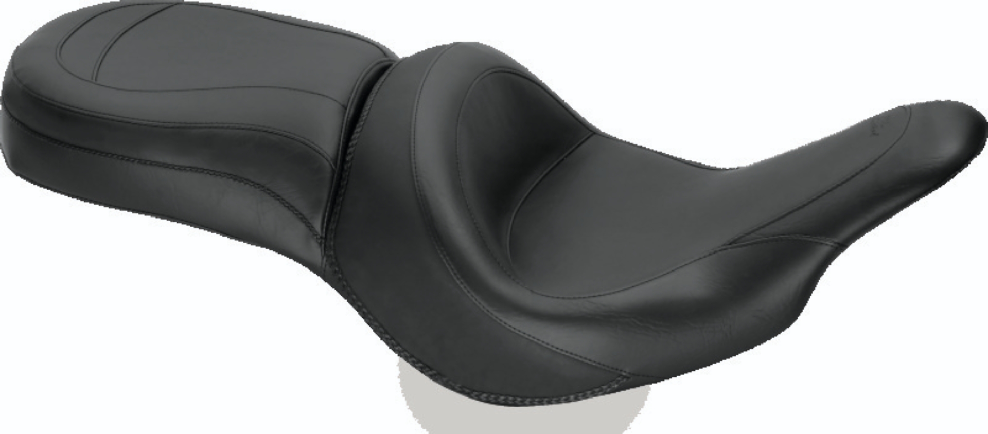 Picture of Mustang Motorcycle MMP Solo with Driver Backrest Studs Solo Motorcycle Seats - 79485