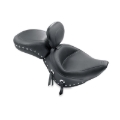 Picture of Mustang Motorcycle MMP Solo with Driver Backrest Studs Solo Motorcycle Seats - 79485