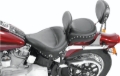 Picture of Mustang Motorcycle MMP Solo with Driver Backrest Studs Solo Motorcycle Seats - 79485
